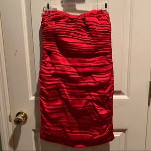 EXPRESS Strapless Red Size 6 Dress 👗